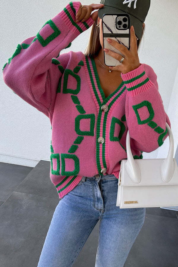 Work of Art Button Up Loose Cardigan - Image 5