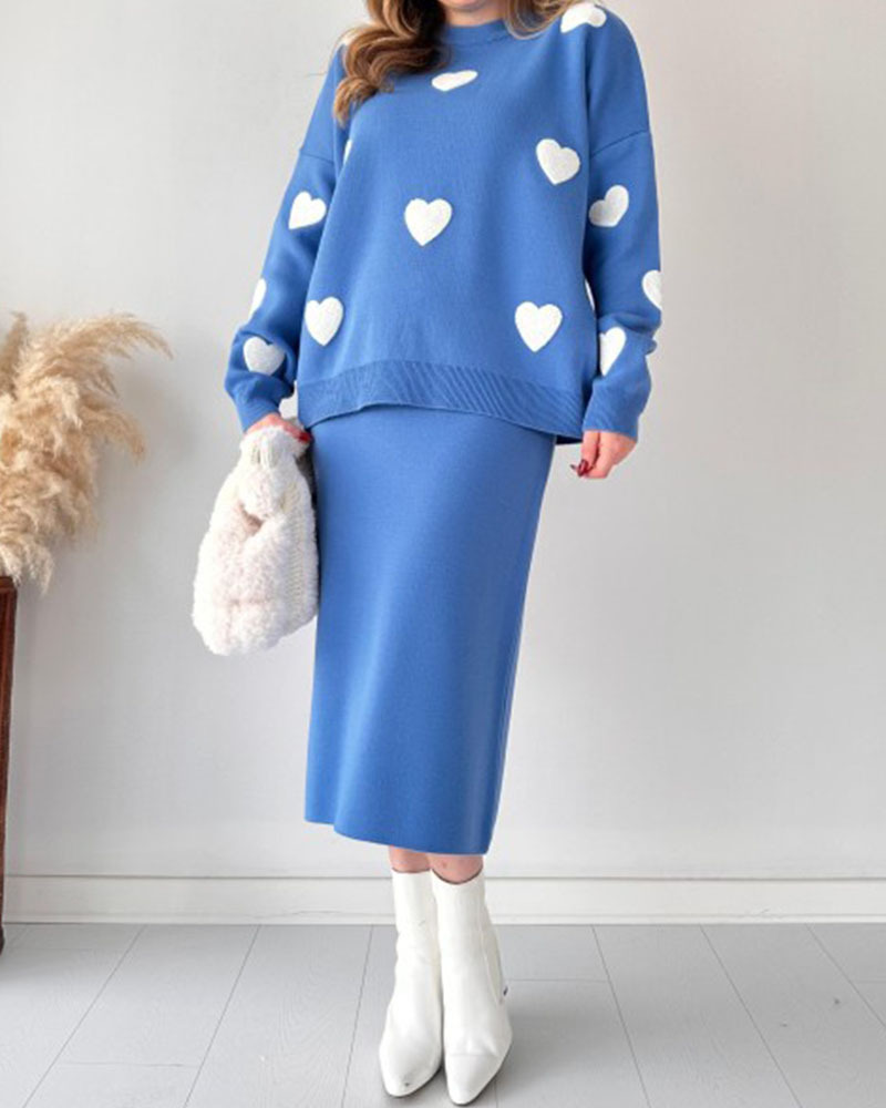 Love knitted skirt two-piece set - Image 10