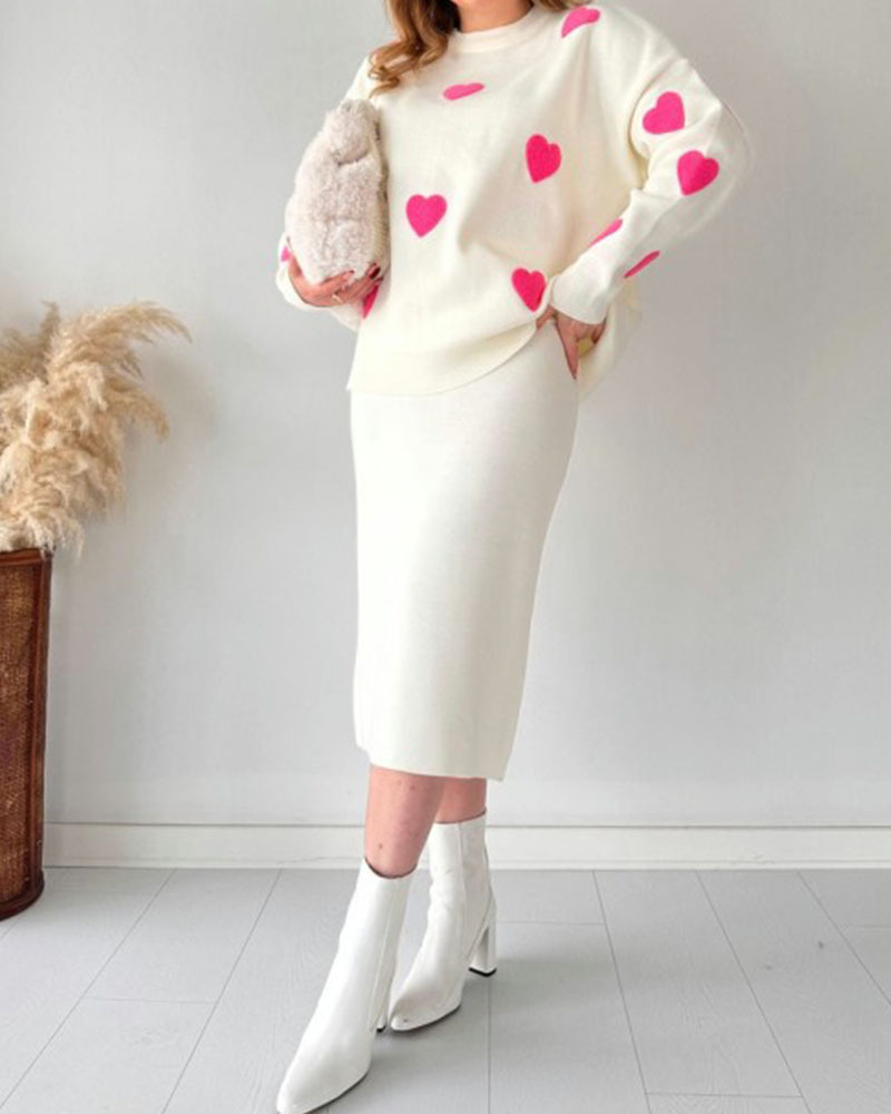 Love knitted skirt two-piece set - Image 8