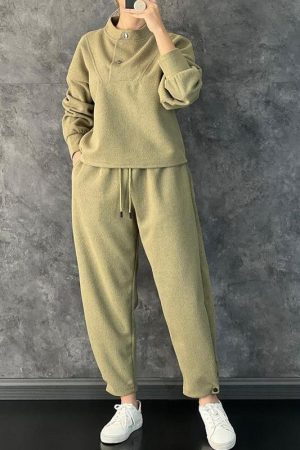 Women's Casual High Collar Suit