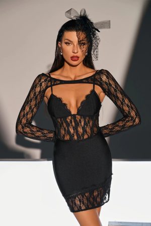 Winona Lace Mini Dress